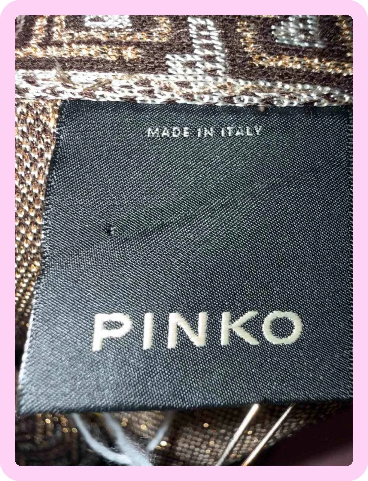 Blusa feminina pinko muito pouco usada tamanho l – photo 5